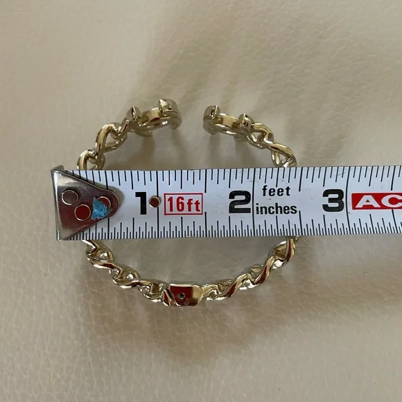 ❌SOLD❌Authentic Chanel Gold Cuff - Picture 7 of 12